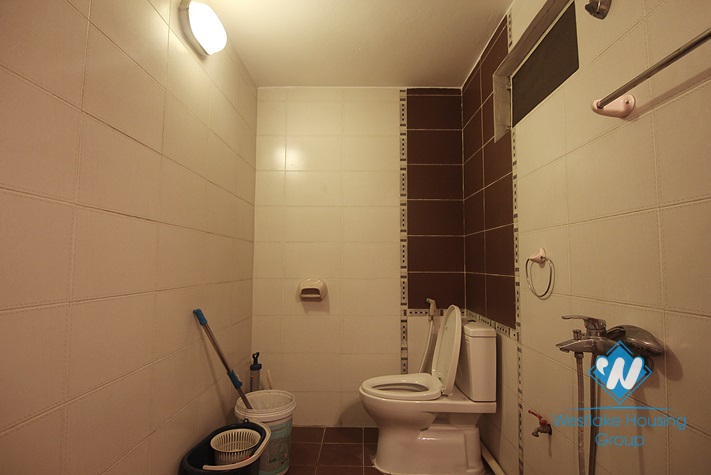 Three bedrooms house for rent on Au Co street, Tay Ho district, Ha Noi